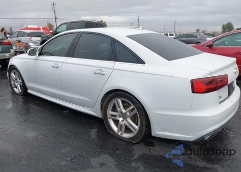 2016 Audi A6 2.0T Premium Plus z USA, uszkodzony, nr VIN WAUGFAFC6GN099633